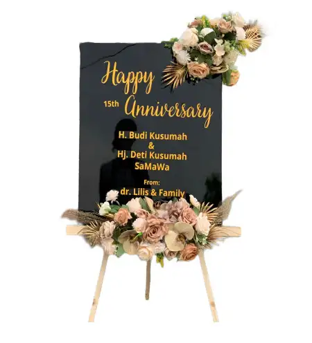 Papan Bunga Akrilik Somagede