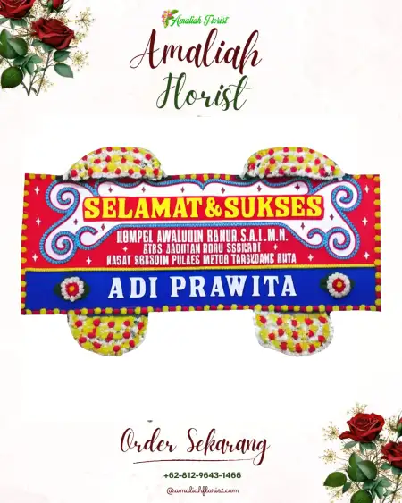 Papan Bunga Ucapan Selamat Somagede